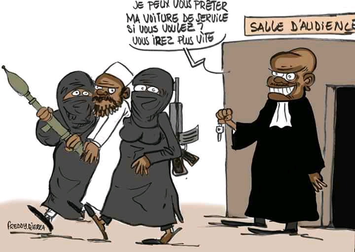 Article : Tchad Justice, Impunité: panique au tribunal de grande instance de Ndjaména